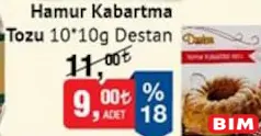 DESTAN HAMUR KABARTMA TOZU 10*10 G